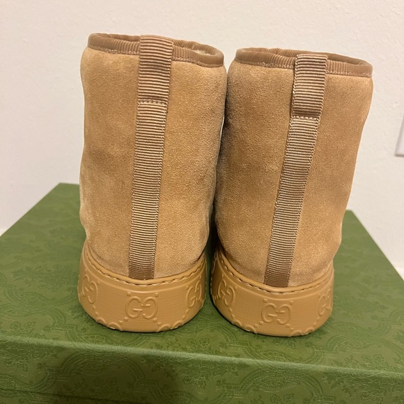 NEW GUCCI Women’s Winter Boots Size 37 (US 7) - Picture 3 of 7